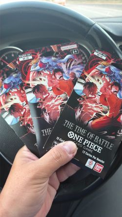 One Piece - The Time of Battle Booster packs