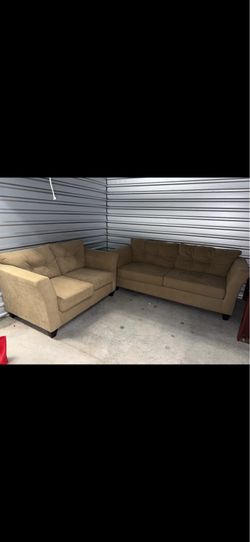 Couch and Loveseat