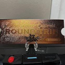 24k Gold Foil Plated The Polar Express Ticket 