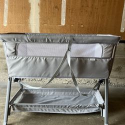 Bed Side Adjustable Baby Crib Up To 6months