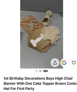 1st Birthday Decoration