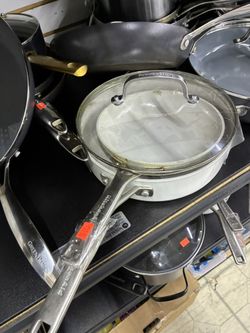 GreenPan and KitchenAid Ceramic Nonstick Cookware Pots and Pans used