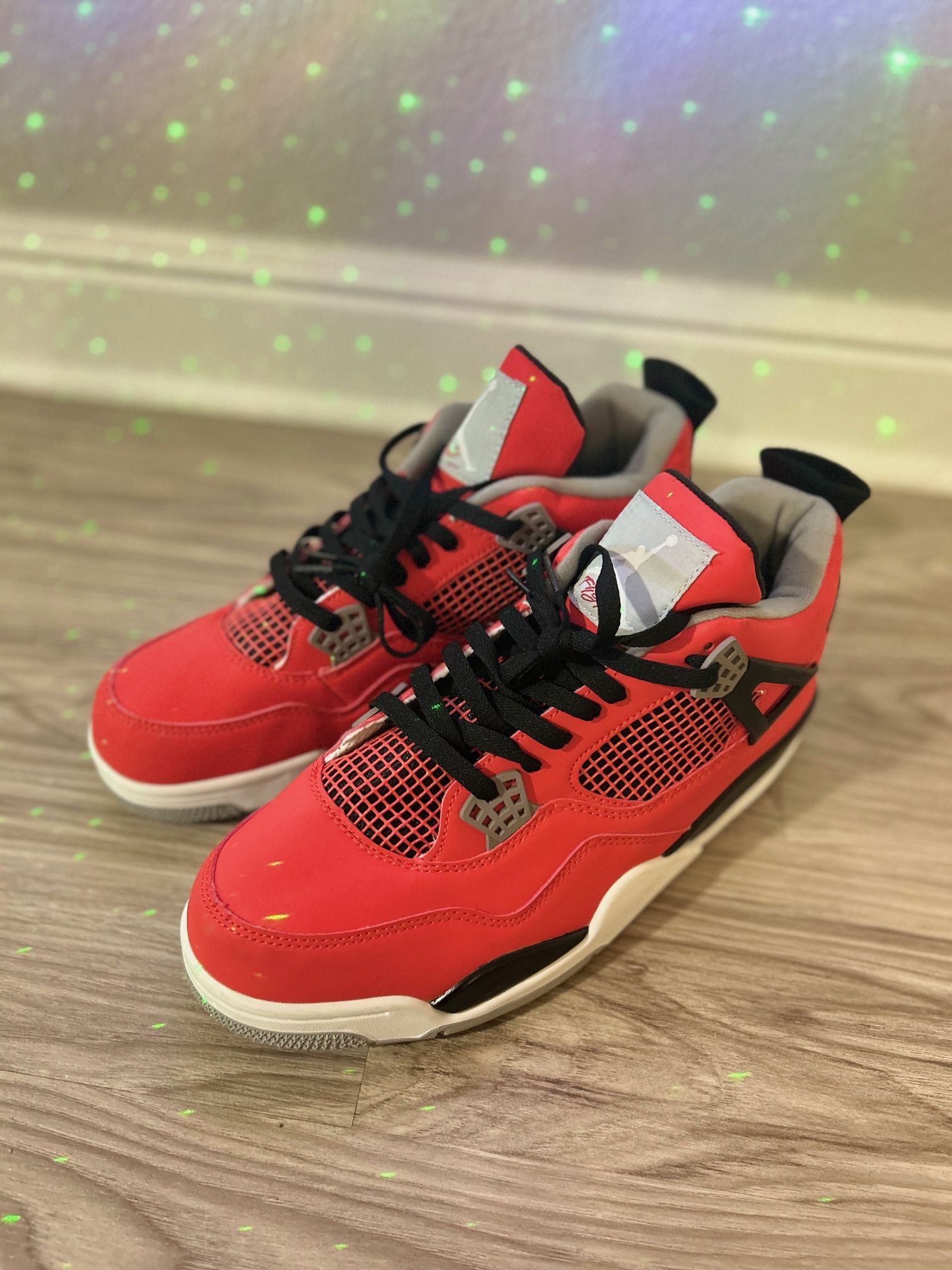 Red Jordan 4 Size 11 New
