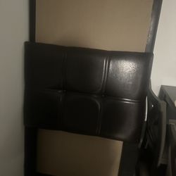 Twin bed. Base& headboard (MPU)