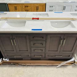 ‼️BATHROOM VANITIES 66” IN DIFFERENTS COLOR AND DESIGNS ‼️ Price start on $1049 