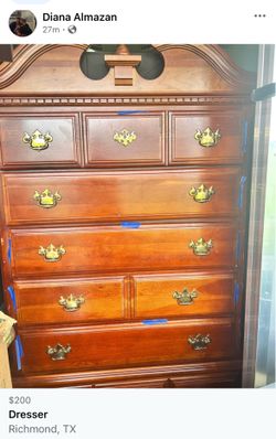 Wooden Dresser
