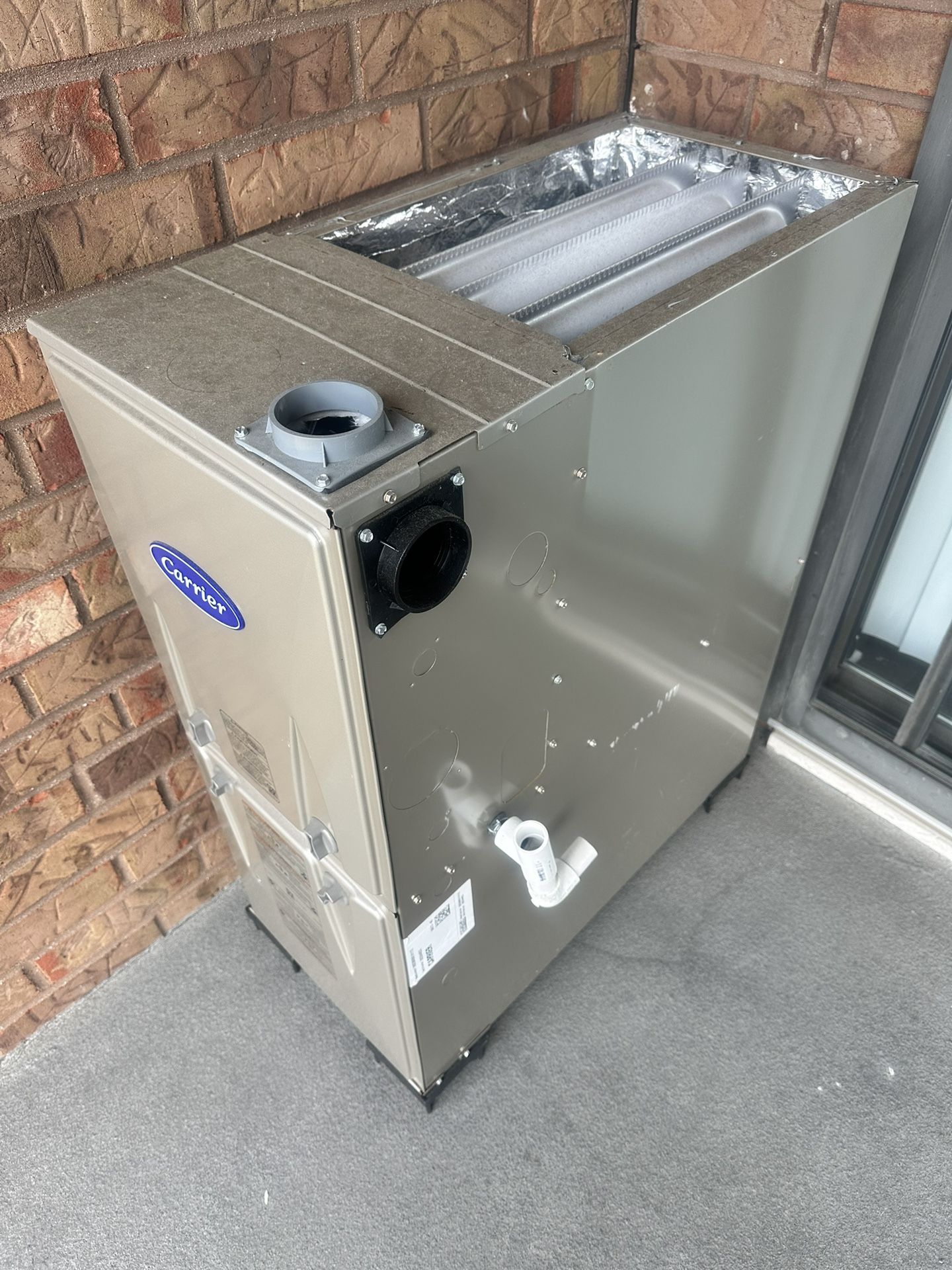 Carrier R Comfort TM 96 AFUE 60000 Btuh 4 way Multipoise ECM
