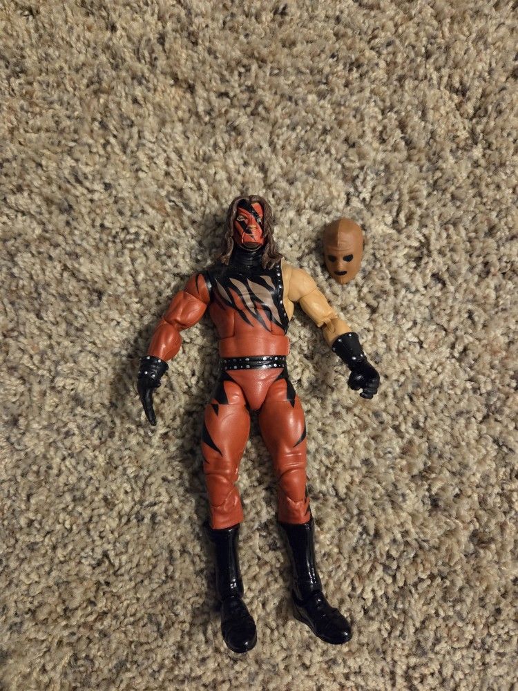 WWE Kane Action Figure - Removable Head