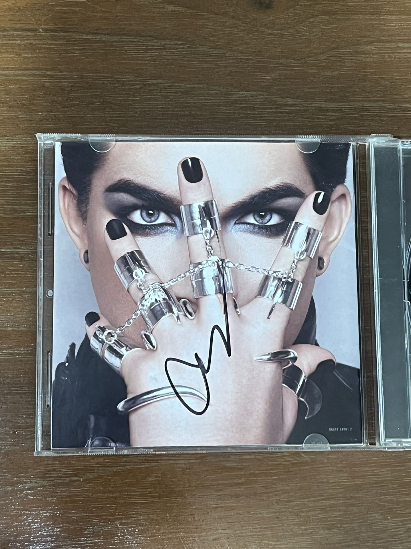 Signed Adam Lambert For Your Entertainment CD