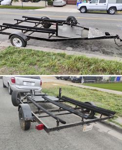 Jet ski double trailer