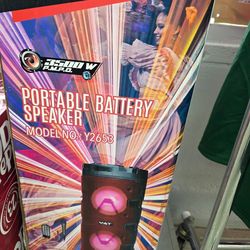 Portable Battery Speaker