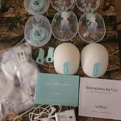 Willows 3.0 On The Go Breast Pumps With Lots Of Extras 