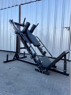 NEW EXERCISE LEG PRESS HACK SQUAT GYM MACHINE - FREE DELIVERY
