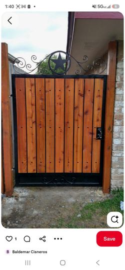 Fence and gates