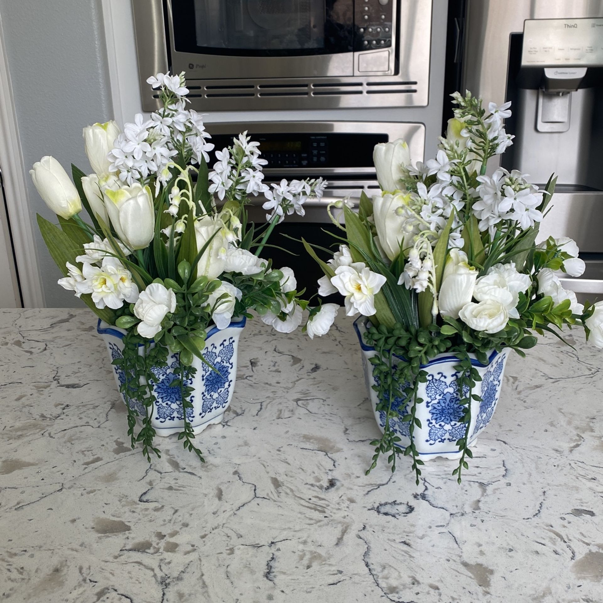 Faux Flower Arrangements