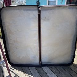 Brown Jacuzzi Cover  5 Ft 7” X 4 Ft 7”
