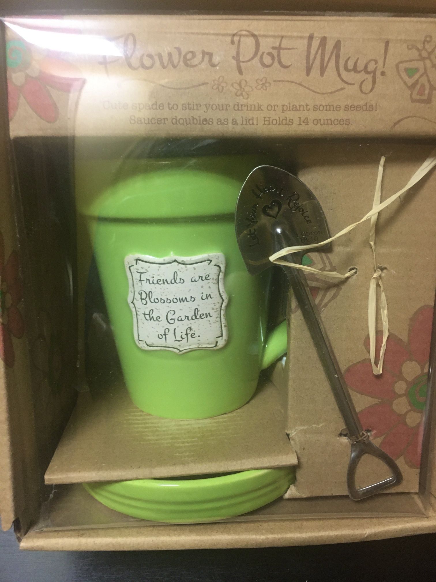 NEW Cute Coffee Cup or Flower Pot. $5. Hundreds of other items to look at.E ast Dundee .