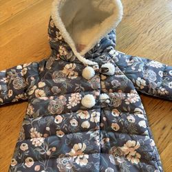 Infant Floral Jacket 6 To 9 Months