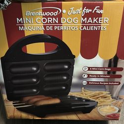 Brentwood Mini Corn Dog Maker – Makes 6