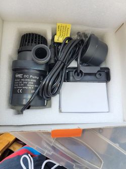 hygger 800GPH Quiet Submersible and External 24V Water Pump with Contr [KO4453]