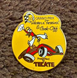 Grand Prix Western Festival & Cook-Off Enamel Pin