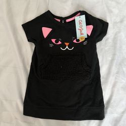 CAT DRESS BRAND NEW WITH TAGS NWT 12 MONTHS 9-12 MONTHS