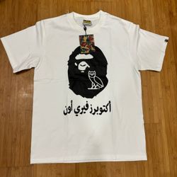 Ovo X Bape Black And White Edition