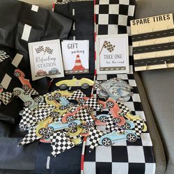 Car Theme Party Supplies 