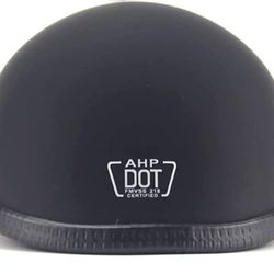 Low Profile Beanie Motorcycle Retro Half Helmet -xxl