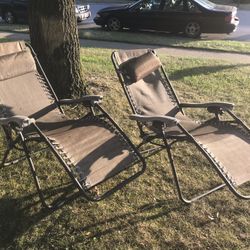 Nice Gravity Chairs Only $40 Each Firm