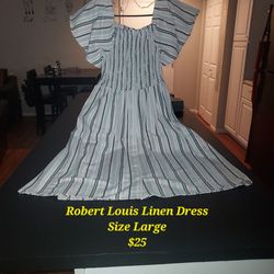 Robert Louis Linen Dress