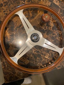 Og Nardi Wood Wheel & Shifter