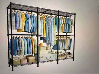 Brand new garment rack heavy-duty clothes rack closet