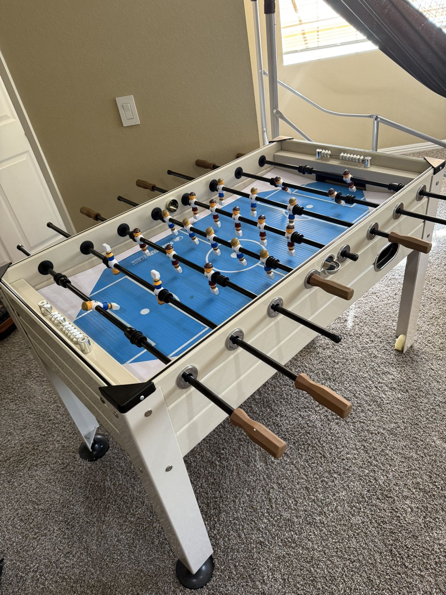 Fooseball table