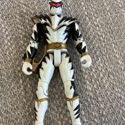 Power Rangers Lightning Collection Dino Thunder White Ranger 6" Figure 2003 VTG