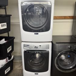 Maytag Washer Dryer w Detergent Dosing 