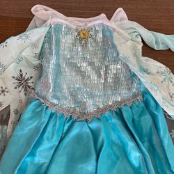 Frozen Elsa Dress - Size 4