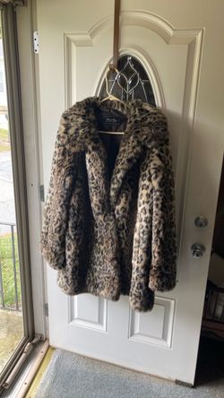 Vintage Faux Leopard Jacket