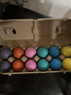 Home Made Confetti Eggs No