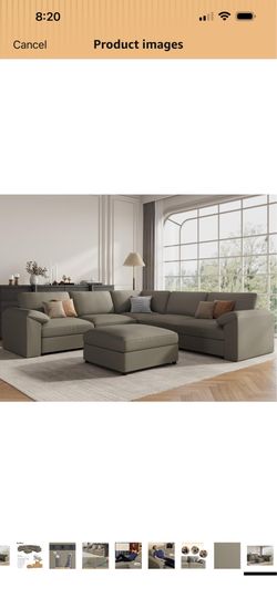 V shaped sectional EaseMoose- Brand New Couch in boxes