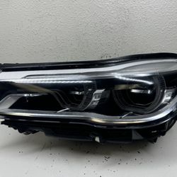 2016-2019 BMW 7 Series G12 G11 Adaptive Full LED Headlight Driver Left OEM