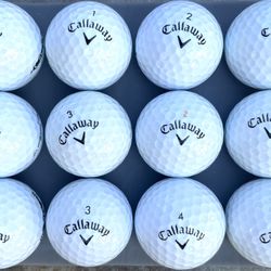 1 Dozen Callaway Mix Golf Balls Excellent Clean Condition