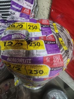 12/2 MC-AL Metal Clad Wire