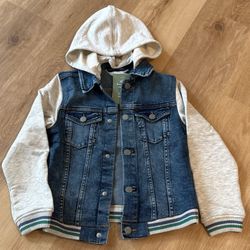 Hooded Denim Jacket 