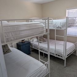 Metal Frame Bunk Beds 