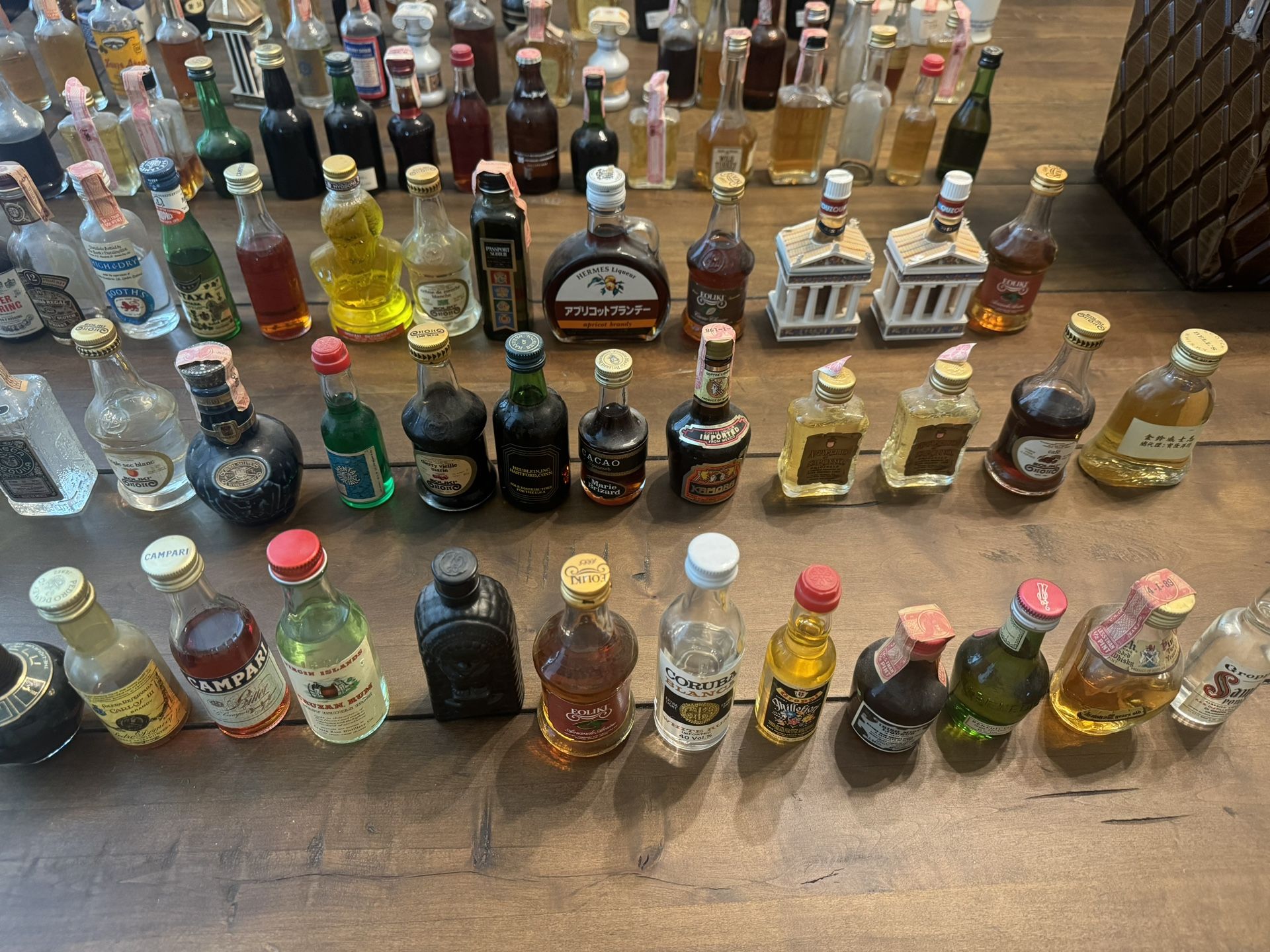 230 Plus Vintage Miniature Bottles