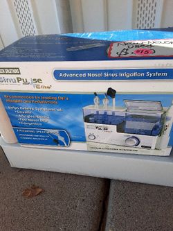 NEW SINUS RINSE MACHINE