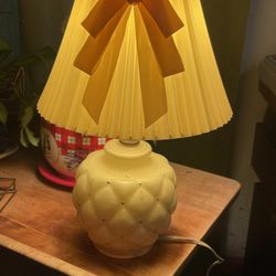 Antique Glass Boudoir Lamp Set Of 2