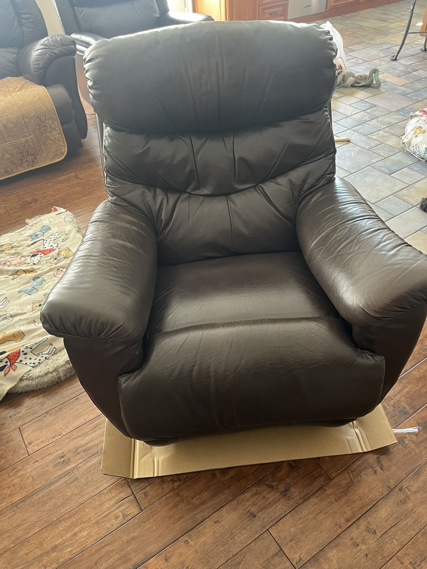 Lazy Boy Leather Recliner