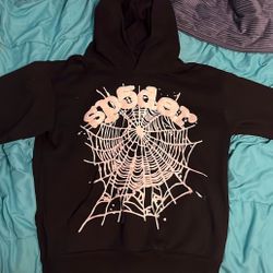 Sp5der Hoodie Black Web